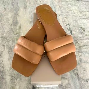 Marc Fisher Ralla Sandal. Size 11M. Nice pre used condition. Light natural color